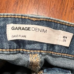 Garage Denim Size 1 - 25in waist flare jeans